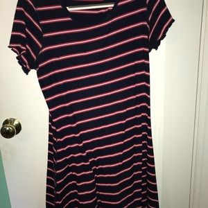 Red white & blue dress!